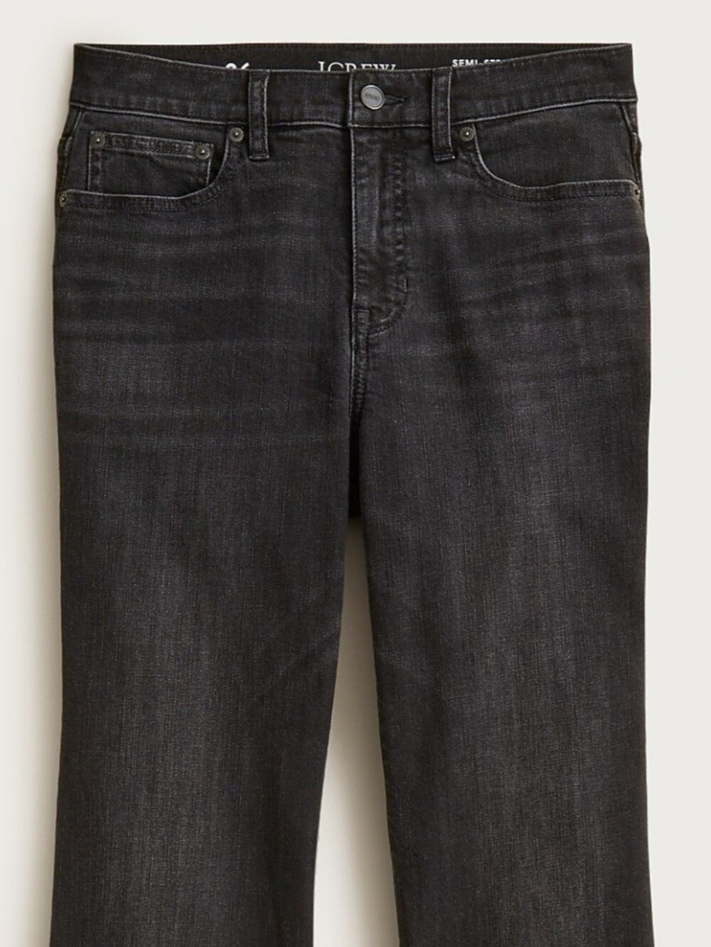 J.Crew Charley Kickout Cropped Jeans NWT Size 28 High Rise Midnight Wash